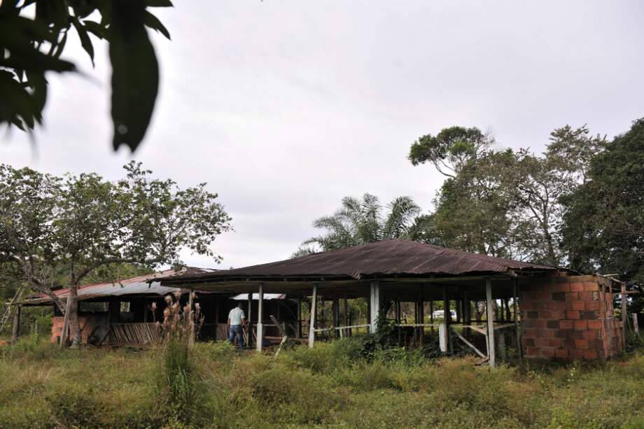 Finca Tranquilandia, ubicada en los Llanos del Yarí entre los departamento de Caquetá y Meta, la cual fue incluida dentro de los listados de bienes entregados por Farc en 2017./Mauricio Alvarado.