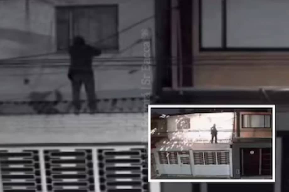 Las cámaras de seguridad del sector registraron el momento en el que el hombre intenta intervenir el sistema eléctrico. En cuestión de segundos, al tocar los conductores, recibió una descarga que estuvo a punto de costarle la vida.