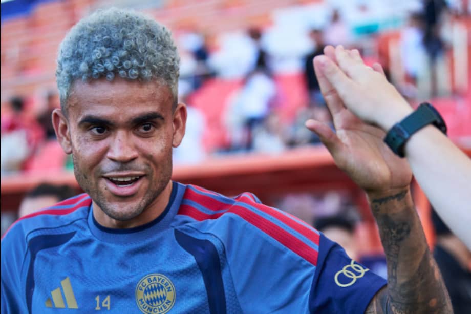 Luis Díaz se prepara para una nueva temporada con Bayern Múnich.