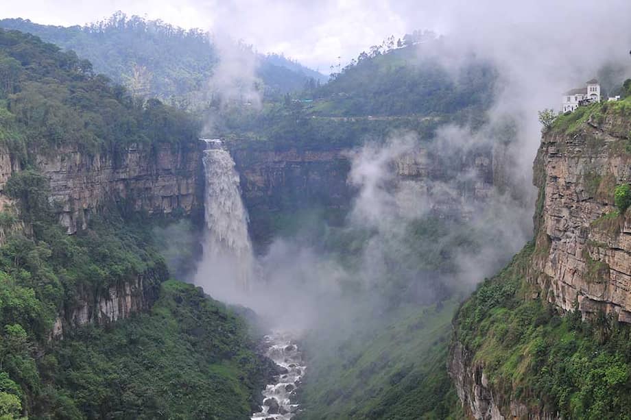 Recuperar el Salto del Tequendama ha tardado 18 años. Cristian Garavito