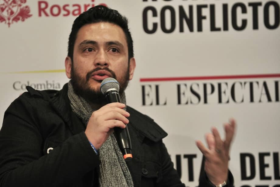 Carlos Guevara, coordinador del programa Somos Defensores. / Óscar Pérez - El Espectador