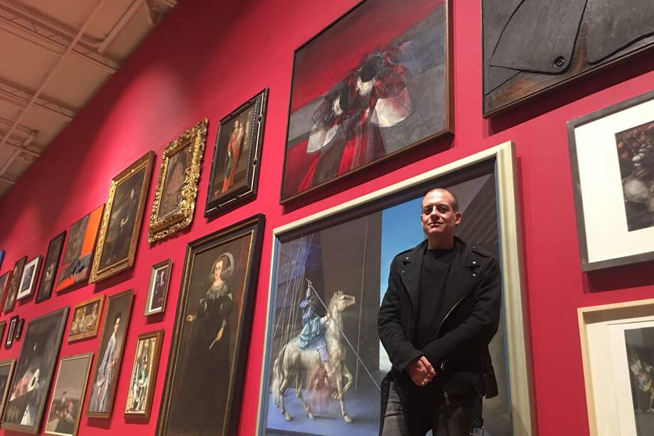 Eugenio Viola, curador del Museo de Arte Moderno de Bogotá, y quien asegura que la pintura ha retornado al mundo artístico en los último años. / Cortesía