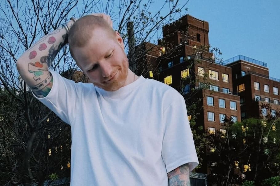 Ed Sheeran, cantante británico.