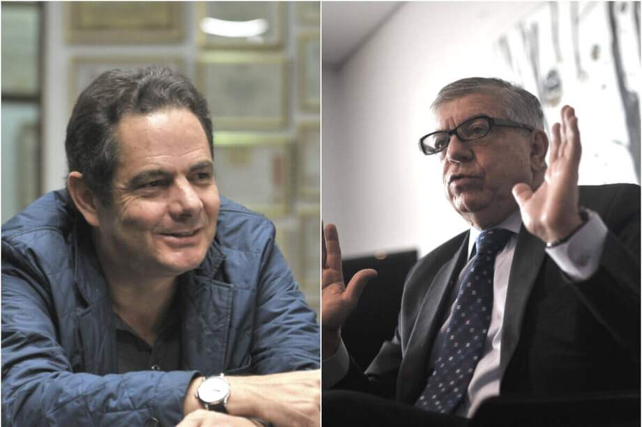 Germán Vargas y César Gaviria. / Archivo-El Espectador