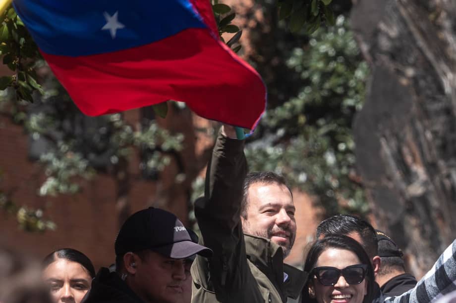 Apoyo al pueblo venezolano desde Bogotá.