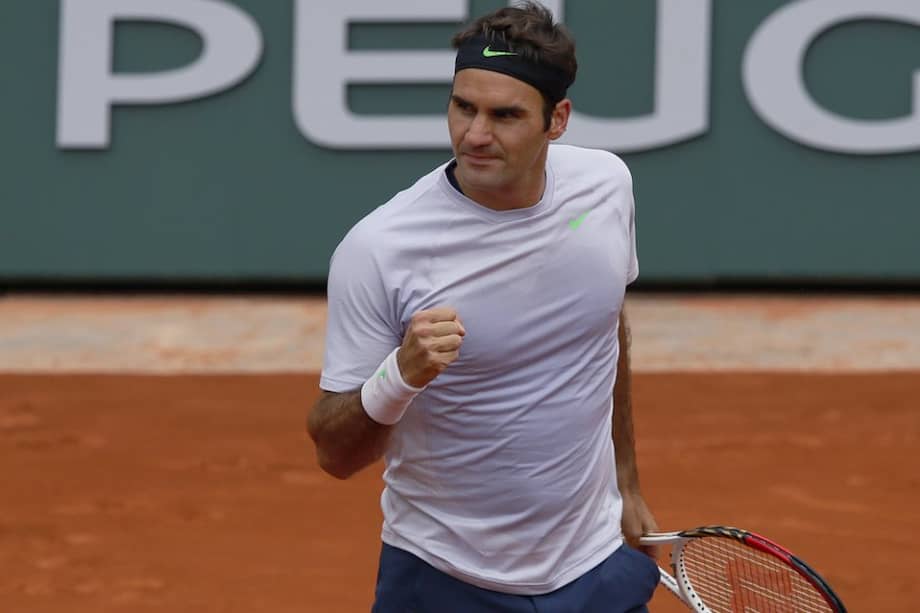Contra Gilles Simon Roger Federer buscará entrar al selctor club de las 900 victorias. AFP