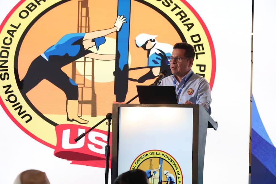 César Loza, presidente de la USO.