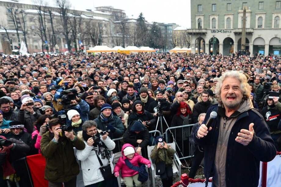 Beppe Grillo, ex humorista./ AFP