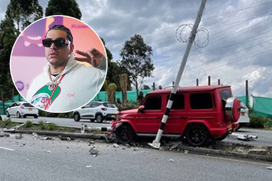 El reguetonero fue víctima de un siniestro vial en febrero pasado en Medellín.