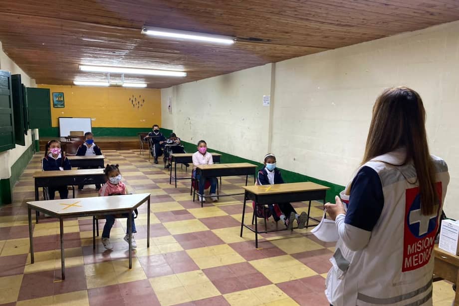 El municipio de Rionegro asegura haber cumplido los compromisos del convenio para construir la I.E Ana Gómez de Sierra. Imagen de referencia.