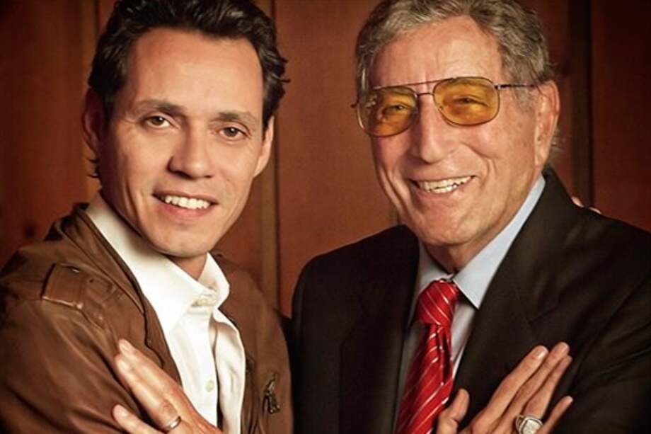Los músicos Marc Anthony y Tony Bennett. / Tomada de Tonybennett.com.