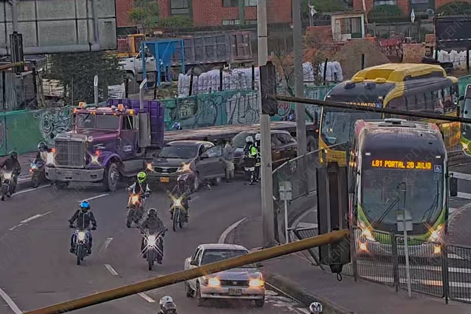 Accidente en Engativá