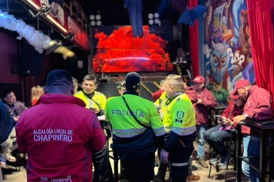 Operativos en la localidad de Chapinero.