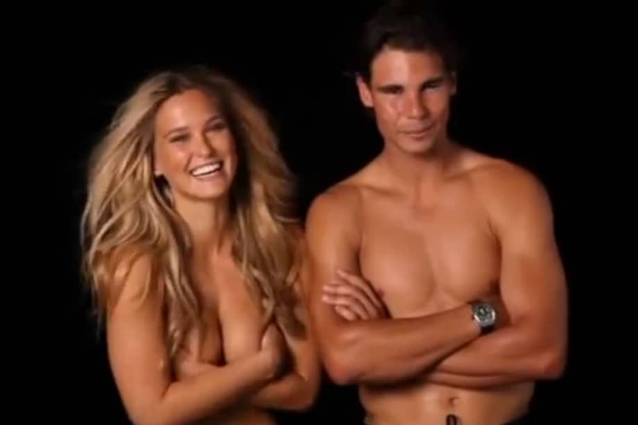 El topless de Bar Refaeli con Rafael Nadal