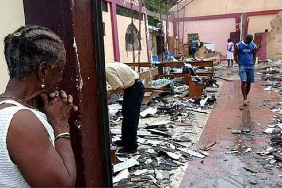 La Masacre de Bojayá, ocurrida el 2 de mayo del año 2002, dejó 119 muertos y toda una comunidad desplazada a causa de la guerra. / Archivo.