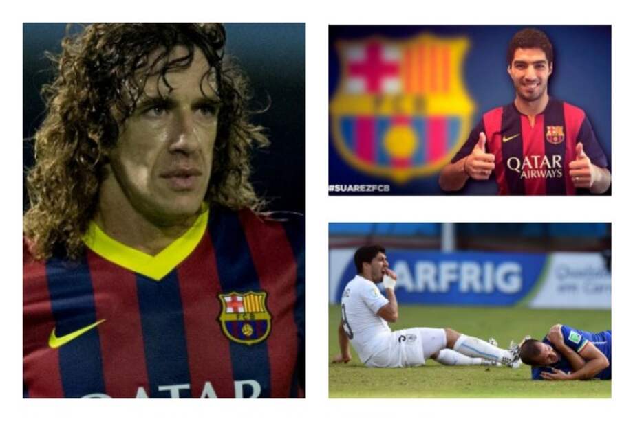 Carles Puyol no justifica pero defiende a Luis Suárez frente al polémico mordisco