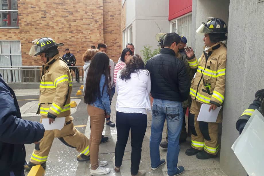 Incendio Pinar de Suba / Cortesía Bomberos Bogotá