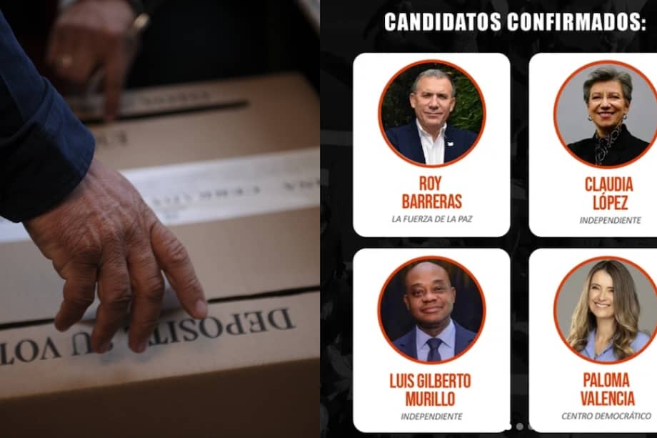 Debate de candidatos presidenciales en El Espectador.