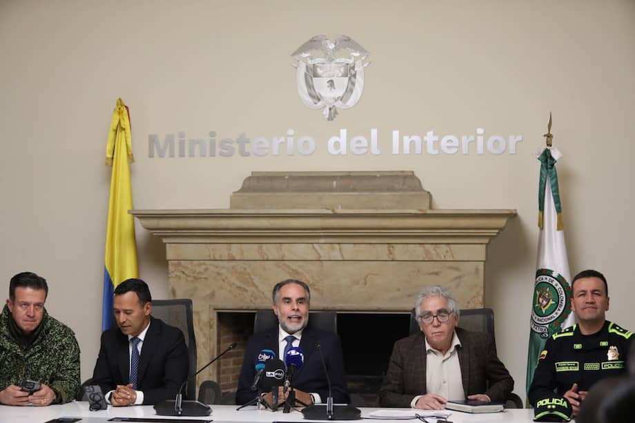 Los ministros de Defensa, Pedro Sánchez, y del Interior, Armando Bendetti, lideran un Cormpe.