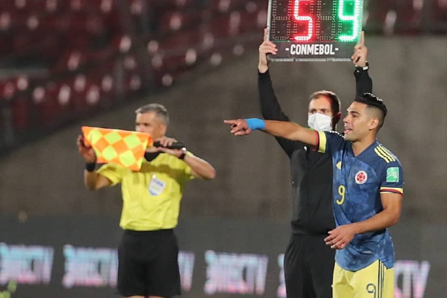 Falcao no jugaba con Colombia desde el empate 2-2 contra Chile, por las eliminatorias a Catar 2022. / Twitter Falcao García.