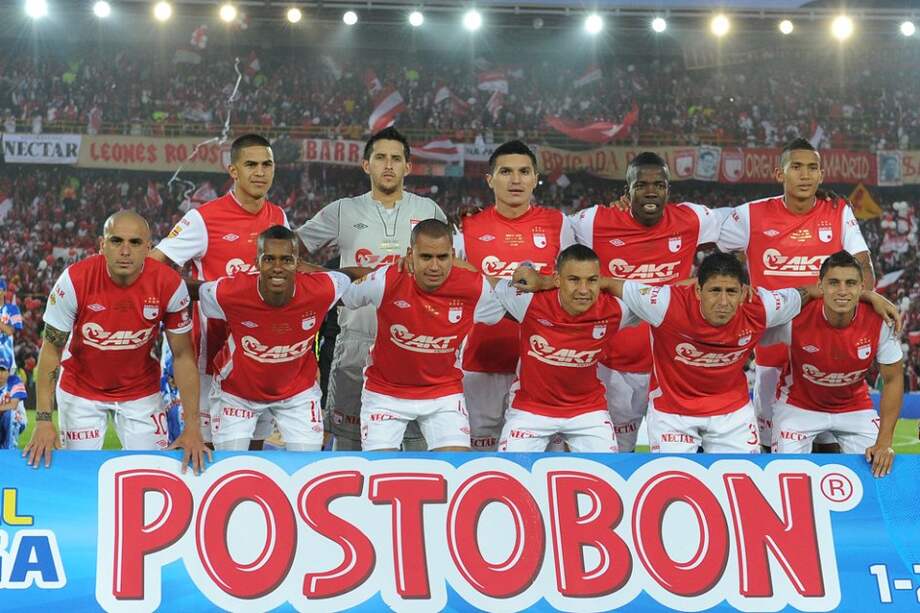 Con este equipo Santa Fe salió campeón en el Torneo Apertura 2012 / Archivo
