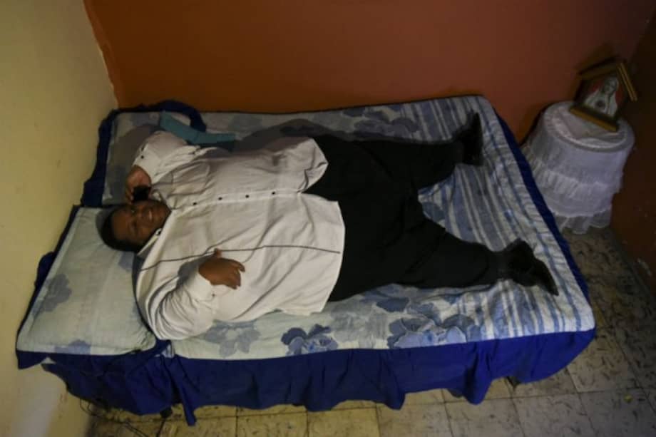 Oscar Vásquez Morales, quien había sido intervenido en mayo pasado, murió el pasado sábado de un paro cardiaco. / AFP