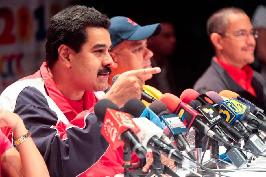 El vicepresidente de Venezuela, Nicolás Maduro.