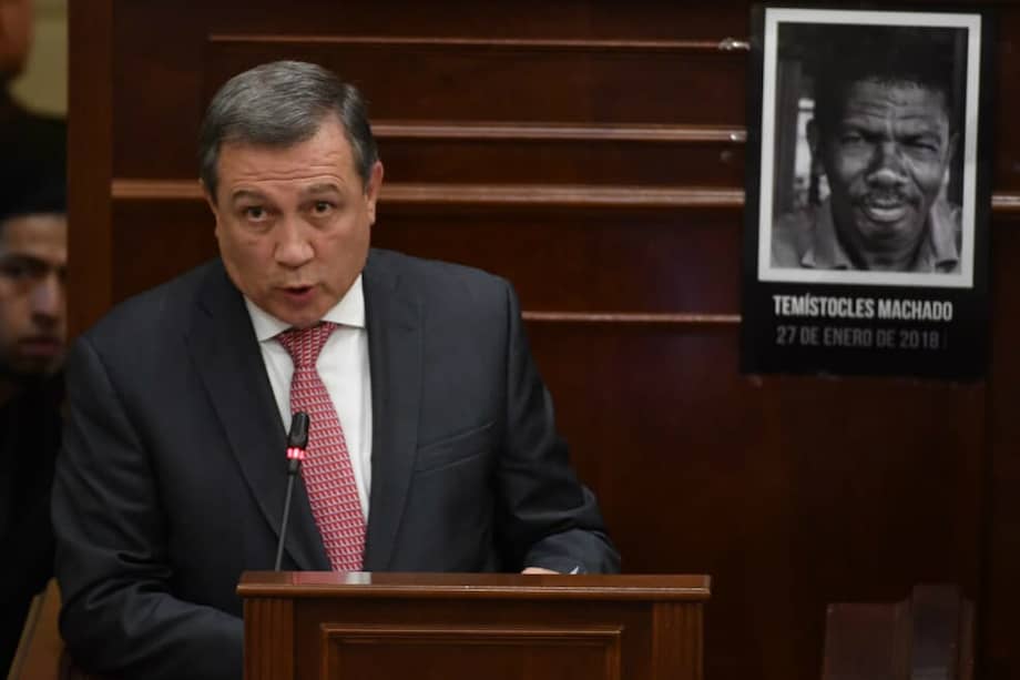 Ernesto Macías confesó su intención de sabotear a la oposición, calificándola como un "error". Al hecho le restó importancia el presidente de la República, Iván Duque. / Óscar Pérez - El Espectador