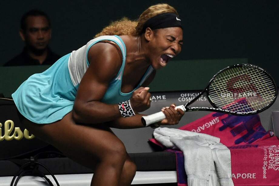 Serena Williams, número uno del mundo de la WTA.//AFP