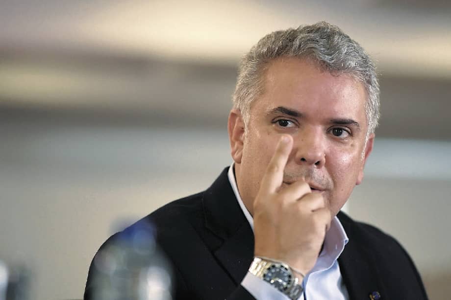 Iván Duque termina su mandato el próximo 7 de agosto.