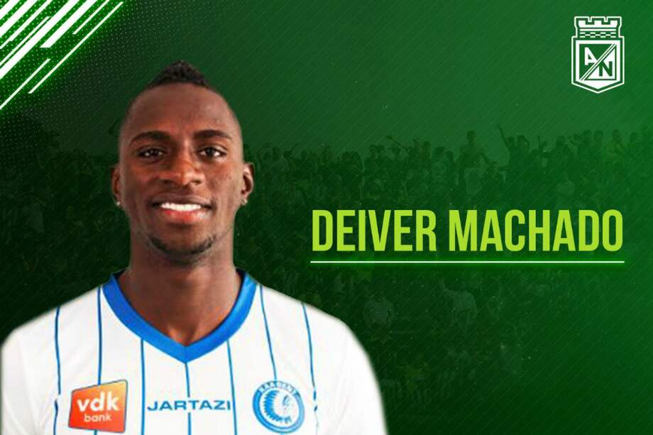Deiver Machado debutó en Atlético Nacional en 2013. / @nacionaloficial