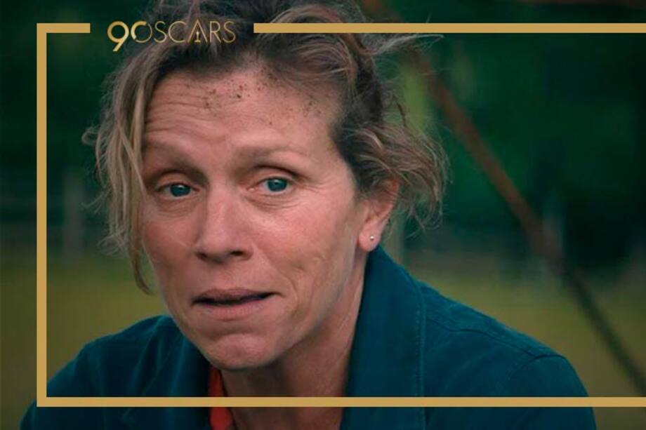 Frances McDormand por 'Tres anuncios por un crimen'
