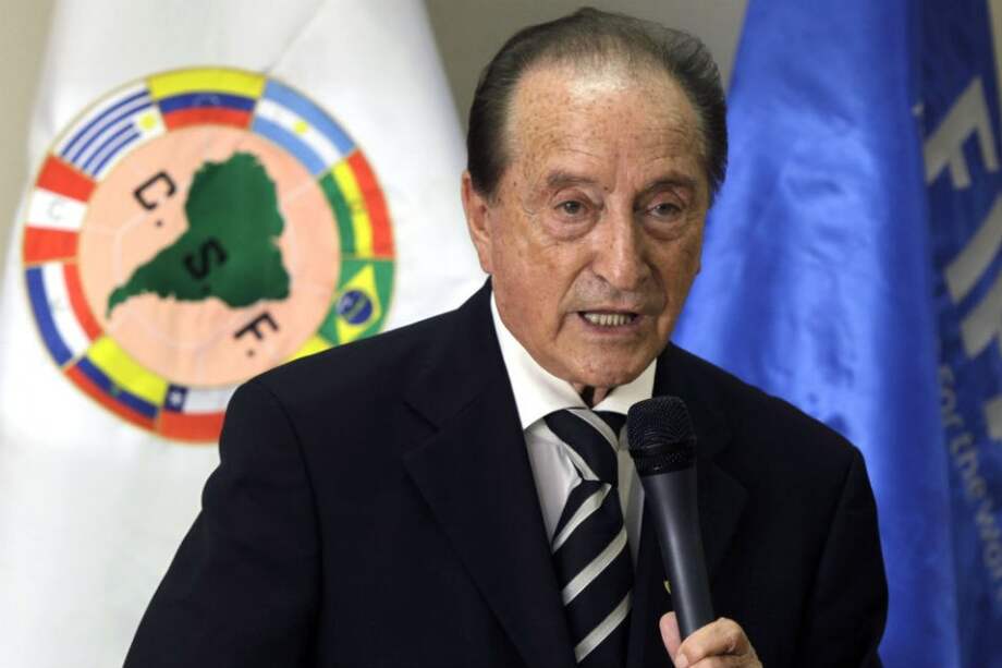 Eugenio Figueredo ex vicepresidente de la Fifa. Foto: AFP