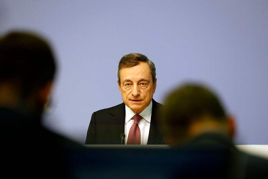 Mario Draghi, presidente del Banco Central Europeo (BCE). / Bloomberg