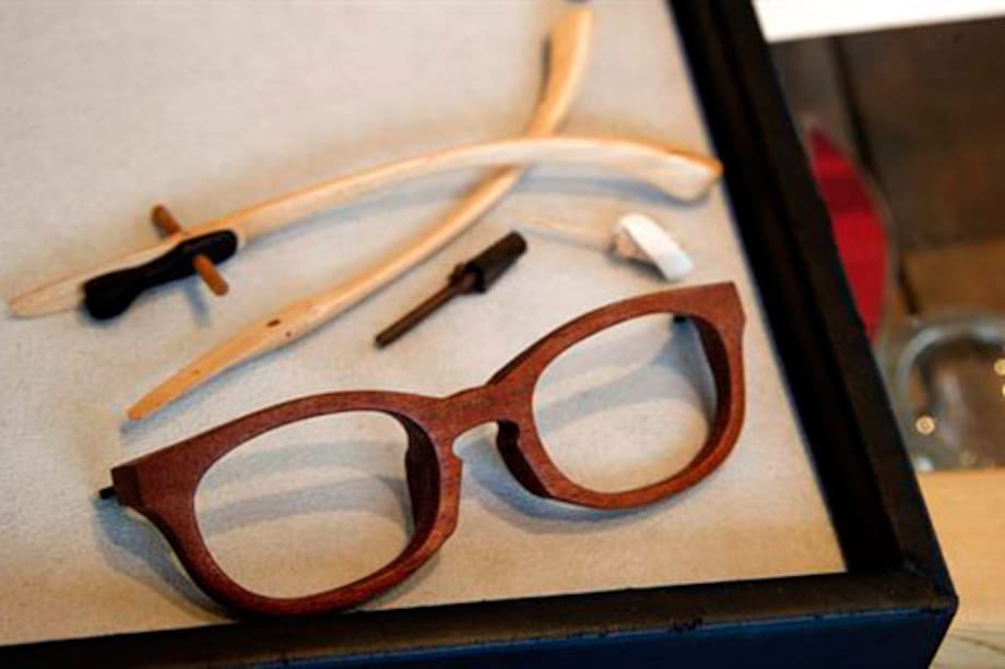 Las exclusivas monturas de madera japonesas