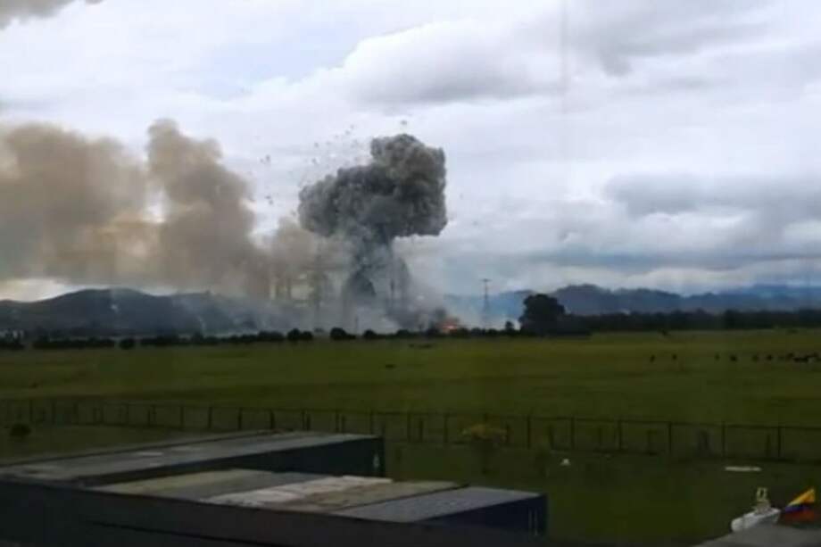Explosión de polvorería quedó registrada en video