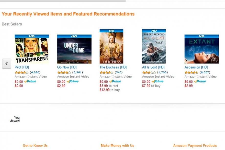 Amazon anuncia dos nuevas series en línea