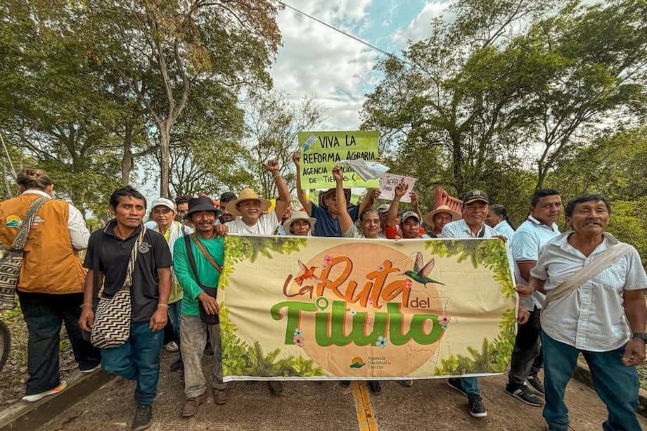 Al menos 5.000 familias de 13 departamentos tendrán seguridad jurídica para utilizar sus predios y garantizar la soberanía alimentaria de Colombia.