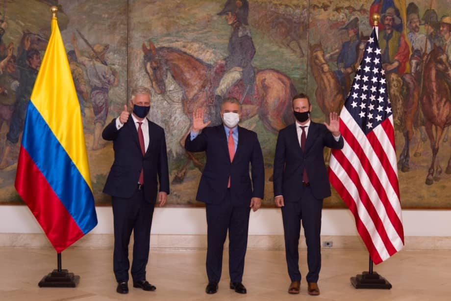 El presidente Iván Duque y la misión de Donald Trump anunciaron Colombia Crece, una estrategia de cooperación que promete ser el nuevo Plan Colombia