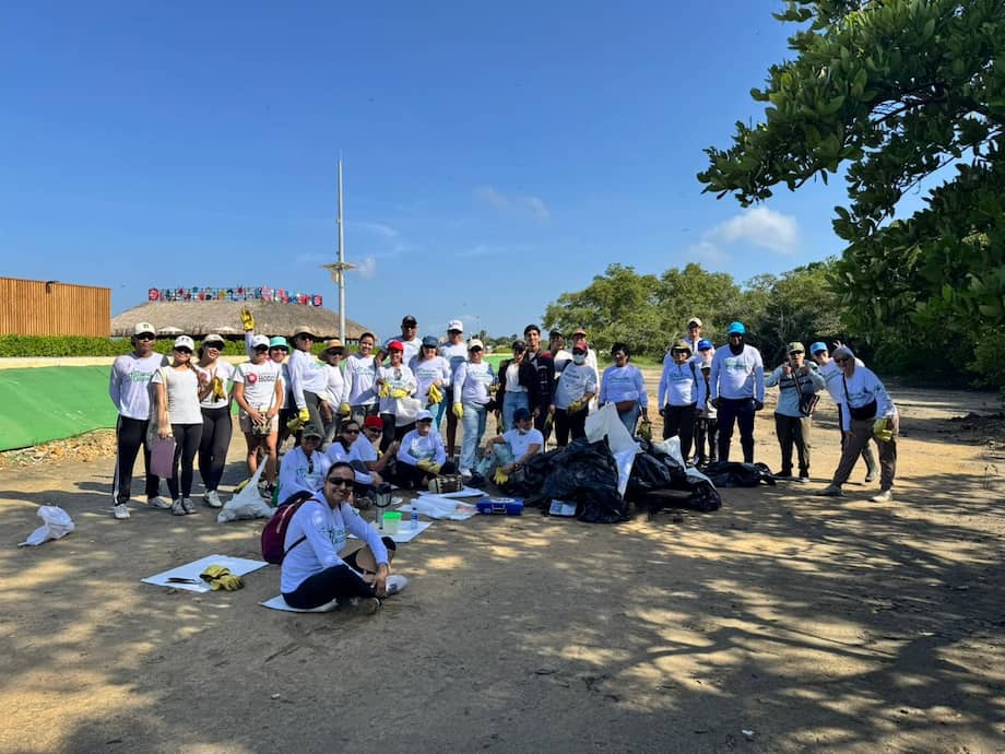 Proyecto Manglar Mallorquín retiró 9,2 toneladas de desechos en la ciénaga y sus alrededores