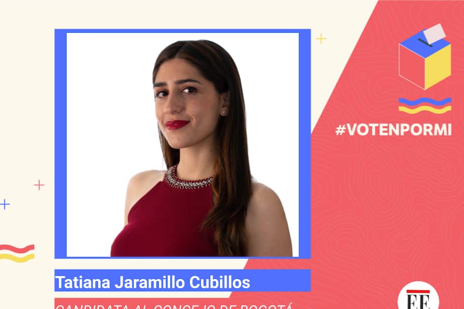 Tatiana Jaramillo Cubillos, candidata al Concejo de Bogotá.