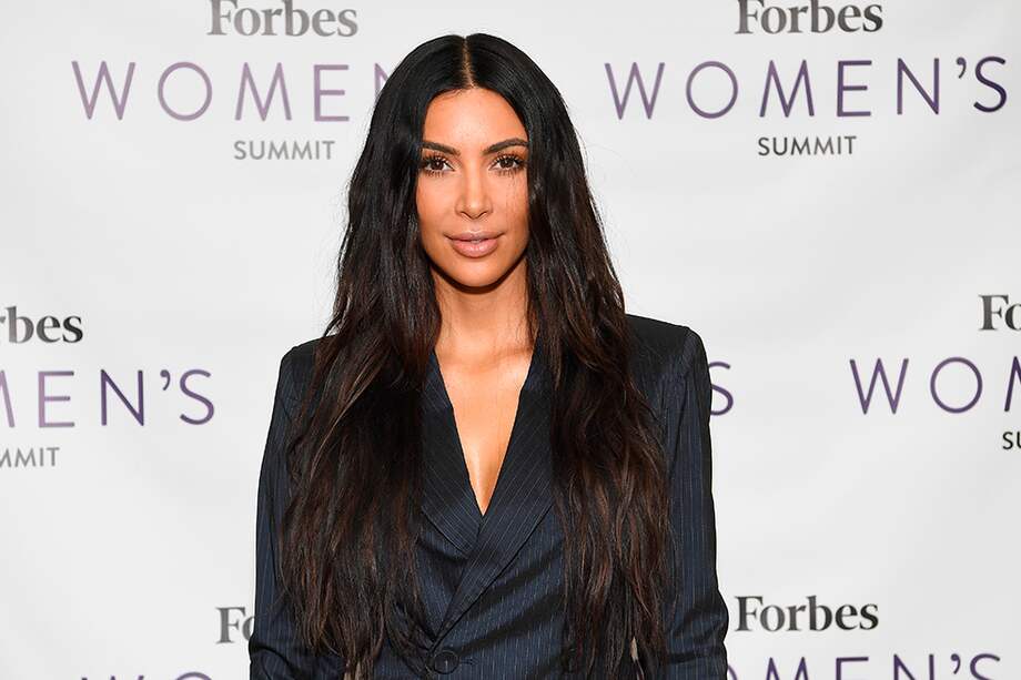 Kim Kardashian el pasado 13 de junio en un evento de Forbes. / AFP