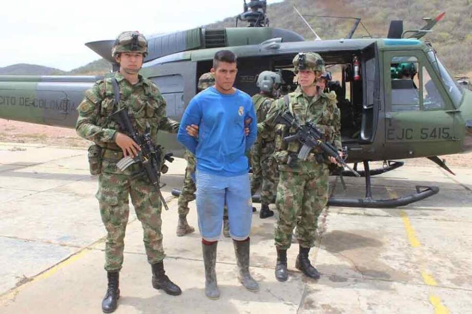 Capturan a alias 'Niño' guerrillero del ELN buscado por Interpol