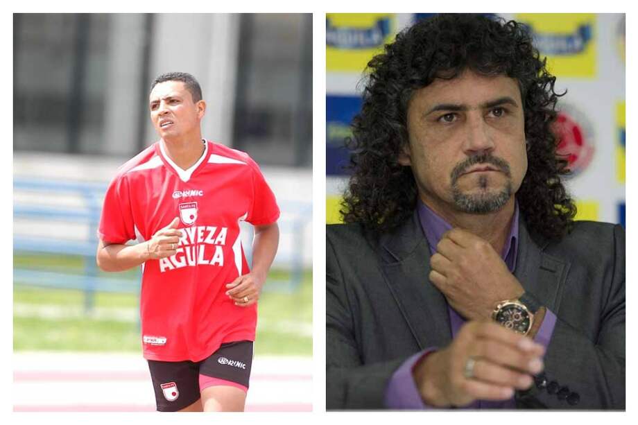 John Freddy Tierradentro, Leonel Álvarez./ Archivo