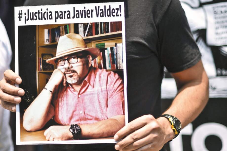 Siete periodistas han sido asesinados en México en 2017 y 126 desde el año 2000. / AFP