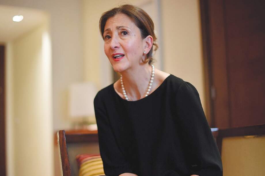 Ingrid Betancourt vino a trabajar por la Coalición Centro Esperanza y terminó armando tolda aparte. / Óscar Pérez