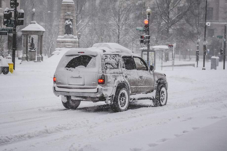 La nevada más fuerte se pronostica en la región de los Grandes Lagos entre el miércoles por la noche y el viernes, con un poco más de 30 centímetros de nieve esperados.