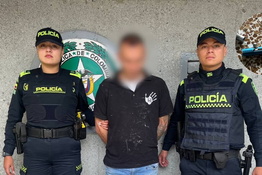 El sujeto tendrá que responder por violencia intrafamiliar y porte de armas de fuego.