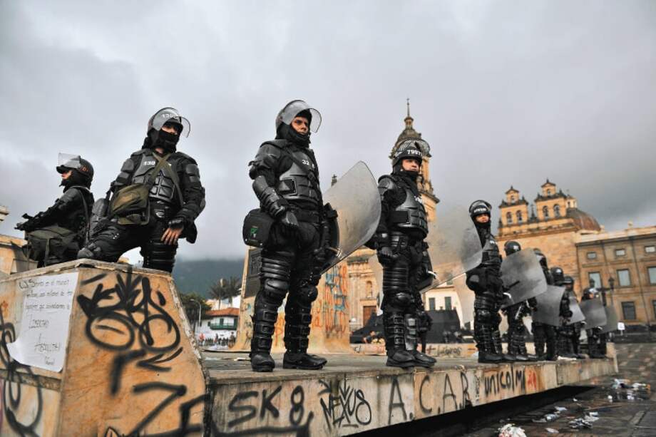 El Escuadrón cuenta con 3.876 integrantes, de los cuales 3.770 son hombres y 106 mujeres. / Gustavo Torrijos