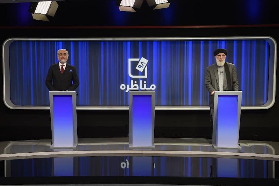 El presidente Ashraf Ghani, execonomista del Banco mundial y exministro de Finanzas, lidera los últimos sondeos. / AFP